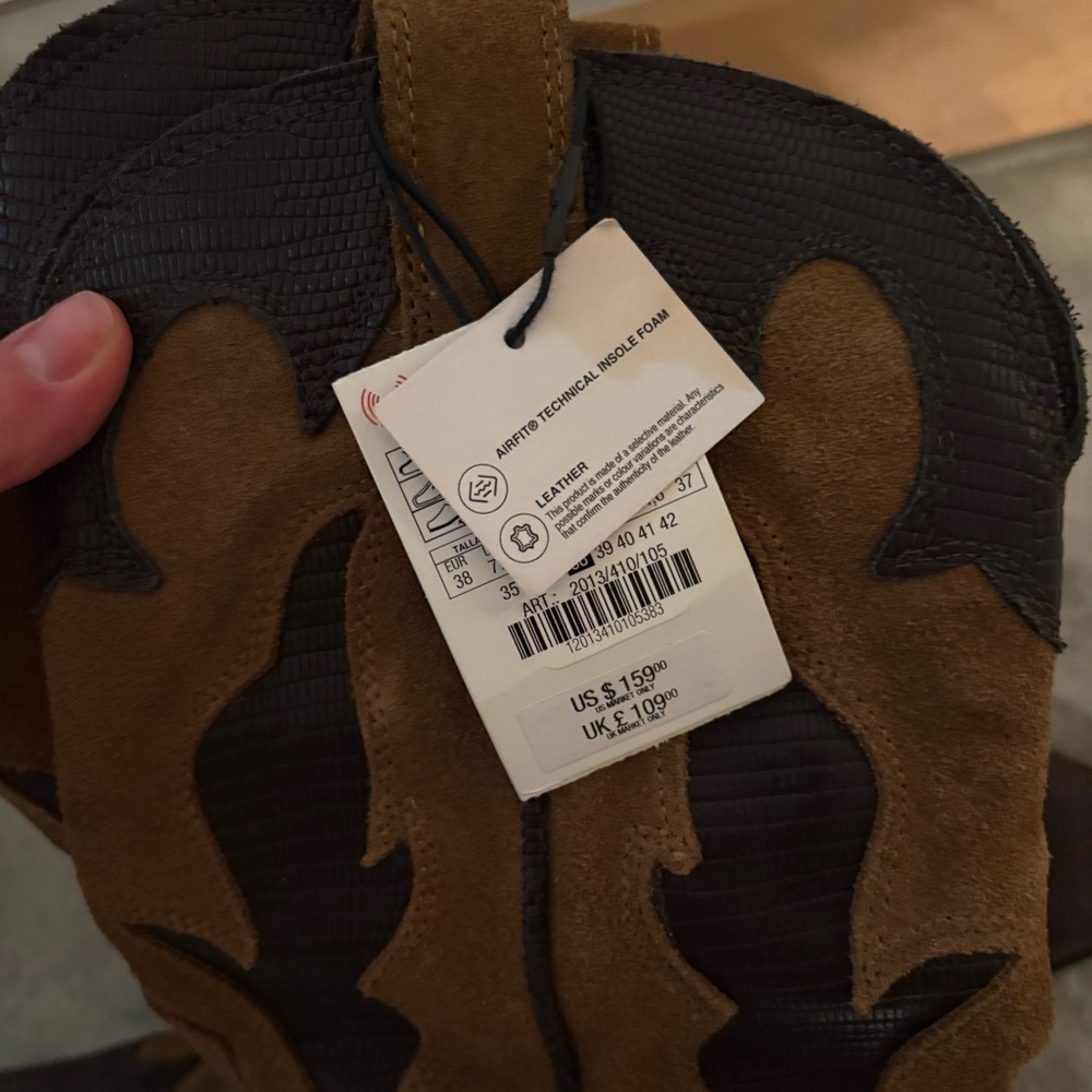 Zara Cowboy Boots - Picture 2 of 5